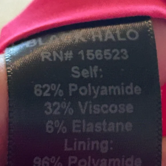 Black Halo preowned pink dress. - Picture 5 of 10